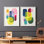Sunlit Spectrum I-Premium, reproduction encadrée prête à accrocher - aucun clou requis - aucun clou requis