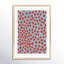 Navi Orient rouge sur bleu gris par Michela Sorrentino - Peinture-982704867-982704792