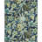 Tapis d'extérieur Floral Design Performance bleu / vert-86831335