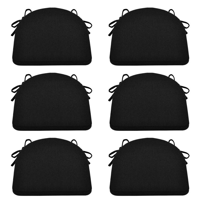 Indoor Chair Cushion, Black