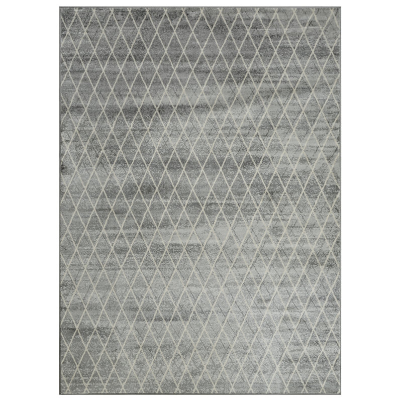 Geometric Indoor Rug, Rectangle 8' x 10'