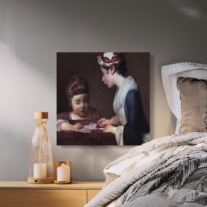 1 Piece Wrapped Canvas Wall Art Set, 24x24