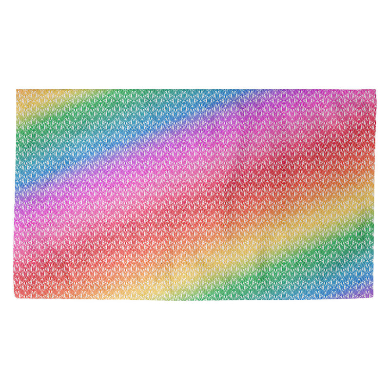 Tapis de porte intérieur art déco Avicia, Rectangle 5 pi 2 1/2 po x 7 pi 2 po