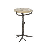 Twig Glass End Table