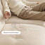 Coussin modulaire 100% polyester crème-129104545
