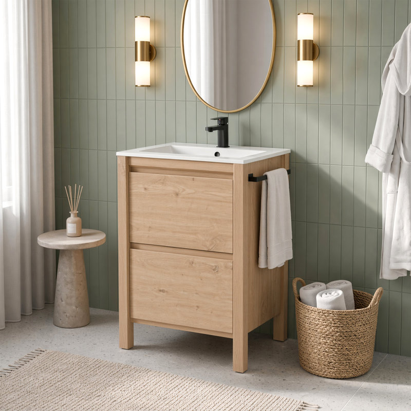 Single Bathroom Vanity with Top