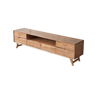 Meuble télé en bois de frêne durable