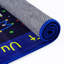 Tapis pour enfants 3x5, système solaire, alphabet ABC, antidérapant, à poils courts, doux, tapis pour chambre à coucher, bleu.-918752493
