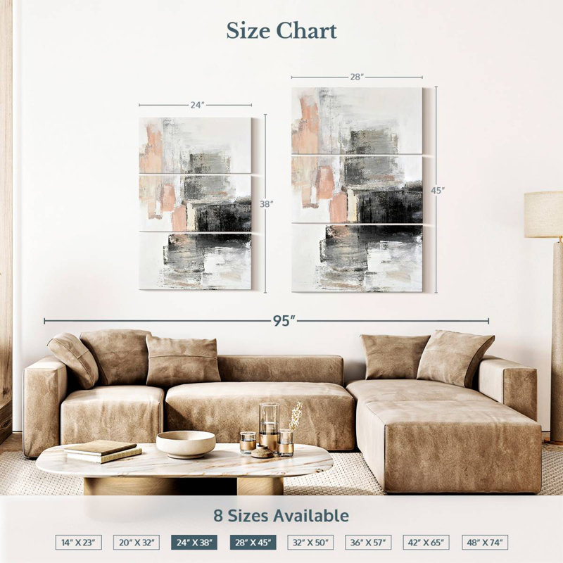 Avery Peaches I, 38" H x 24" W