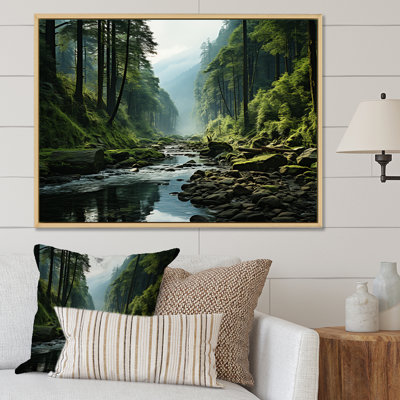 " Mystic Wilderness Pine Forest In Canada V "