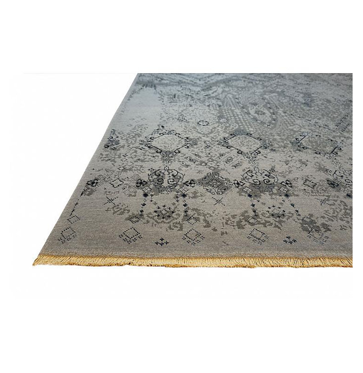Nirvana Area Rug in Silver