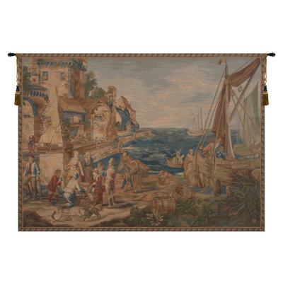 Zahara Loom Woven Cotton Blend Wall Hanging