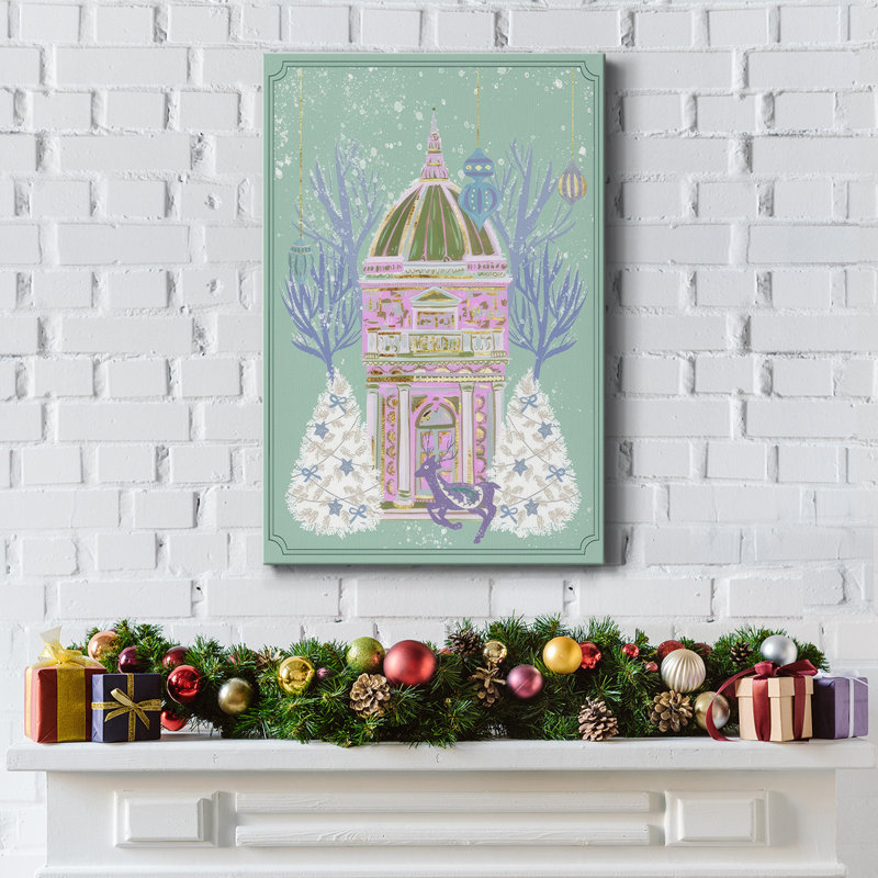 Winter Winter IV sur toile, H 18 po x l 12 po x P 1,5 po