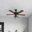 Ventilateur de plafond 52 po avec luminaire Rangins-28221127