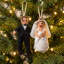 Hand-Knit Groom Hanging Figurine Ornament