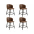 Tabouret 24 "Tamesis - ensemble de 4