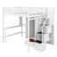 Lit mezzanine double avec tiroirs Jamesy Kids-852834491