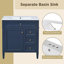 Meuble-lavabo de 30 po avec lavabo en céramique-816844319