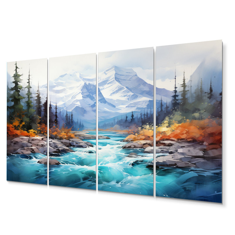 Cities & Countries Wall Decor on Metal