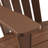 POLYWOOD Adirondack Chair with Hideaway Ottoman-110690449