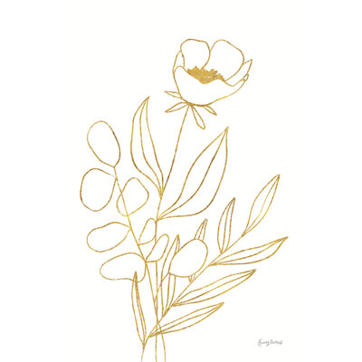 Racines florales IV or