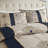 King 7 Piece Comforter Collection - Navy With Pillows Bedding Sham-121234711-121234713