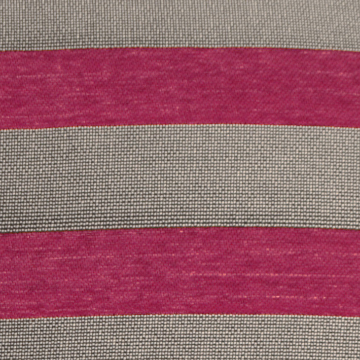 Brackendale Striped Throw Pillow, Pink