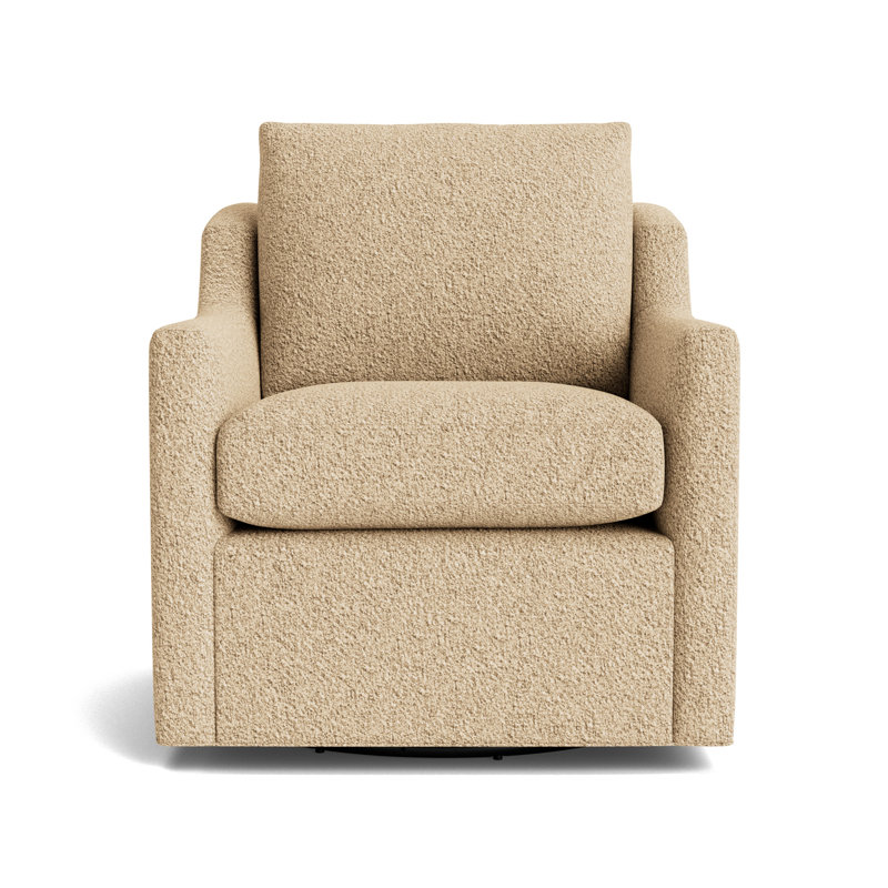 Gigi No Skirt Full Swivel Chair, Berber - Dune