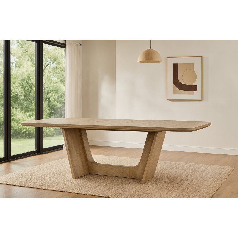Solara Retreat 74"- 94" Extendable Dining Table