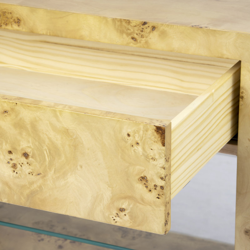 Emil Solid Wood End Table