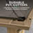 10' x 12' Meridian Gazebo Rain Gutter Kit Durable PVC Construction with Dual Downspouts