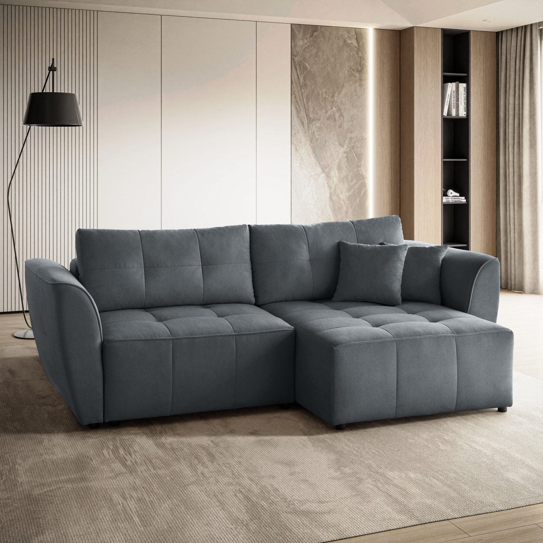 Ecksofa Creddy mit Bettfunktion