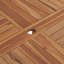 Hannedore Round Teak Solid Wood Outdoor with Umbrella Hole Dining Table-206713329