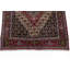 Tapis oriental rouge / bleu en laine noué à la main