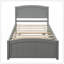 Lit plateforme simple avec lit gigogne-2079427489