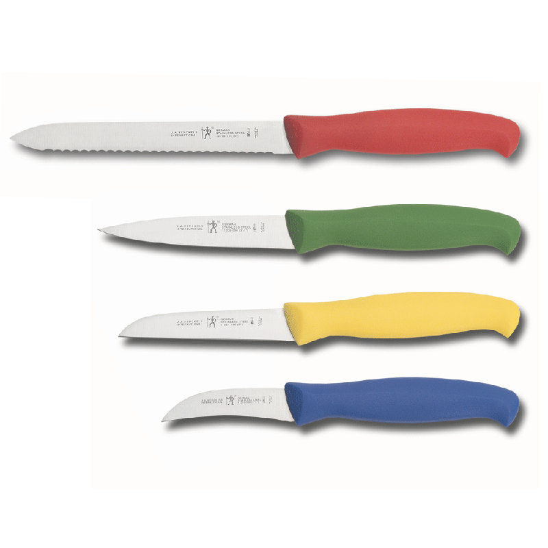 HENCKELS 4-Piece Paring Knife Set - Multi-Colored