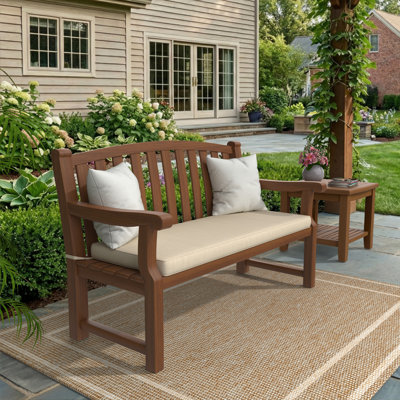 Coussin de banc intérieur / extérieur Sunbrella®, 3 po d'épaisseur