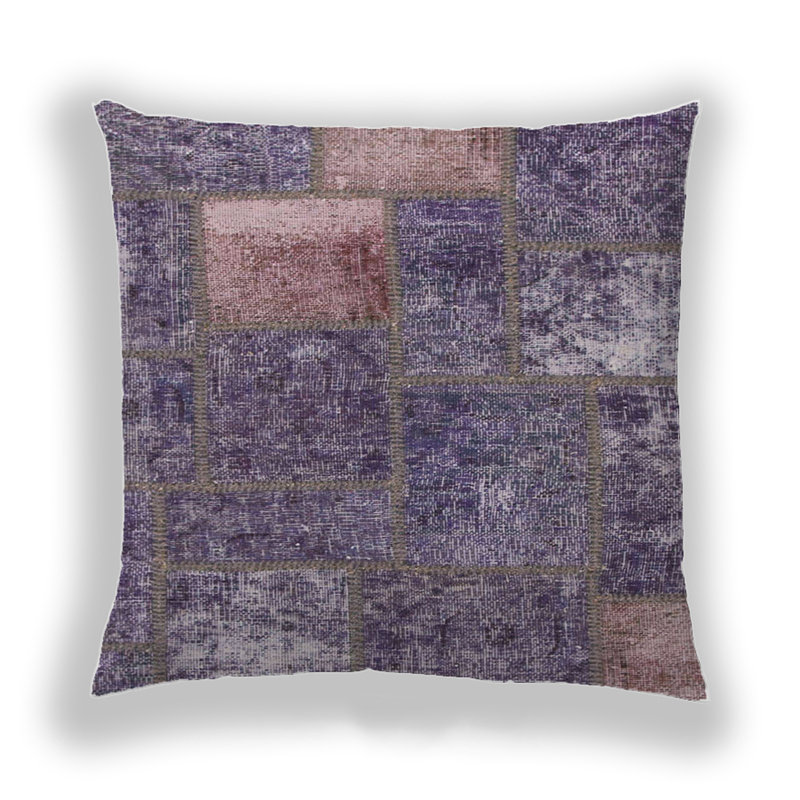 Coussin Abstract 1258, Microsuède