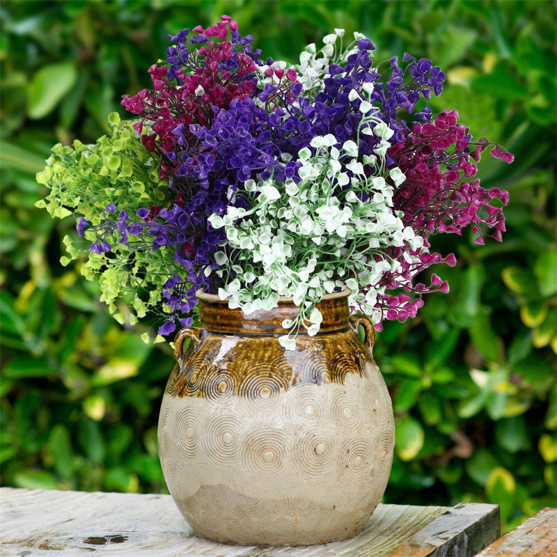 Magnolia Arrangement, Purple/Green/Blue