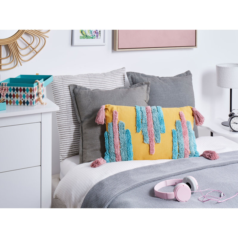 Keturah Geometric Rectangular Cushion
