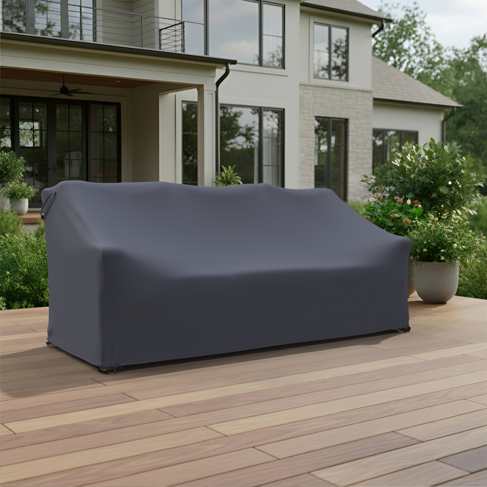 Brunswick 75.5'' Wide Patio Sofa Cover