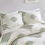 Ensemble d'édredon en chenille en mélange de coton pour lit double / grand 3 pièces