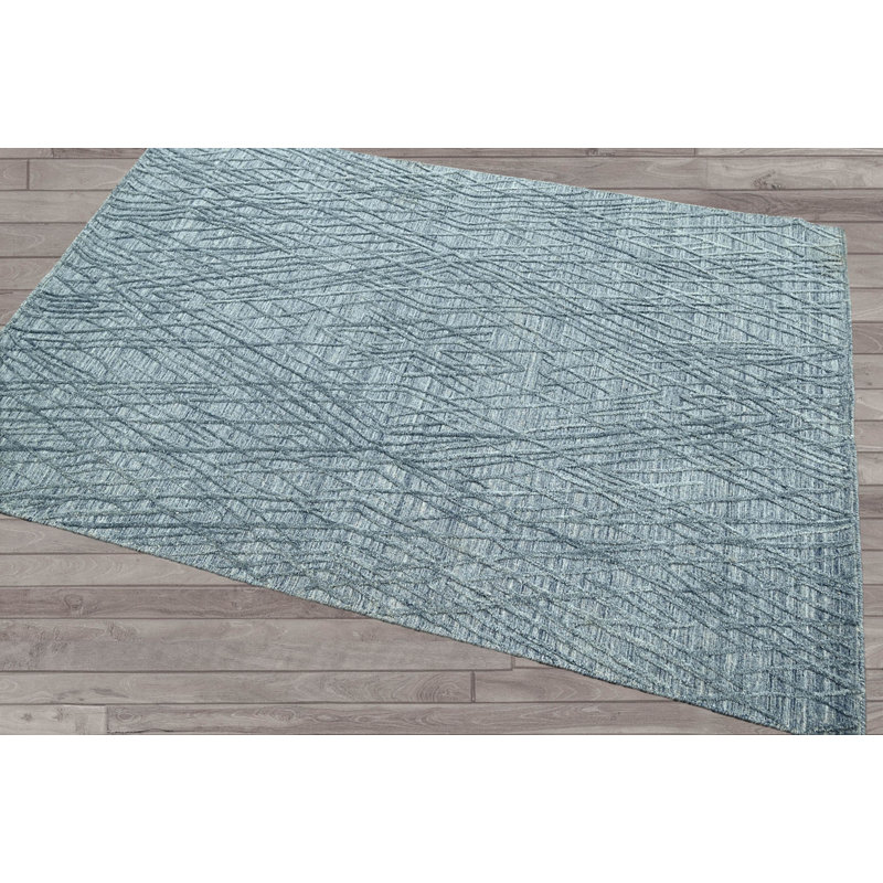 Rambow One-of-a-Kind 4'1" X 6'1" Wool Area Rug in Blue