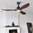 52" 3-Blade Smart LED Ceiling Fan with Dimmable Light and Remote Control-1186187574-1175352001