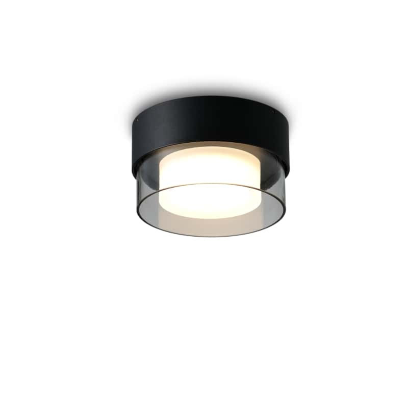 UltraBeam 10 Watt LED Round Bathroom Ceiling Light - IP65 Waterproof , Black