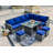 Outdoor 8-Piece Wicker Aluminum Sectional Seating Group with Cushions-587940115-587940114
