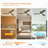 Airys 52'' Ceiling Fan with LED Light and Reversible DC Motor-1760405730