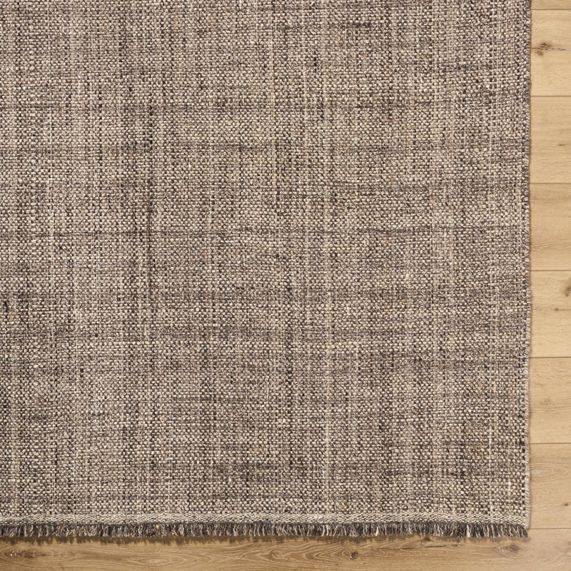 Galey Alix x Livabliss Bronson Indoor Handmade Rug, Rectangle 9' x 12', Brown