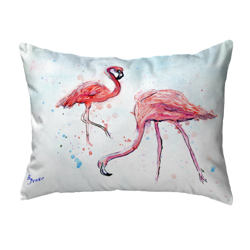 Outdoor Reversible Throw Pillow
