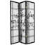 72" x 42" Bamboo Tree Double Cross Shoji 3 Panel Room Divider-1748362442